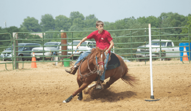 What is the correct way to execute pole bending?