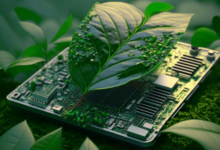 How is artificial intelligence being used to enhance sustainability practices in businesses?