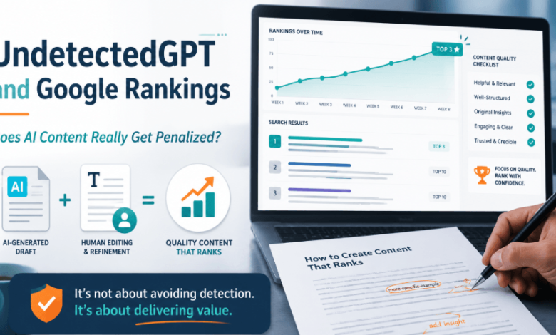 UndetectedGPT and Google Rankings: Does AI Content Really Get Penalized?
